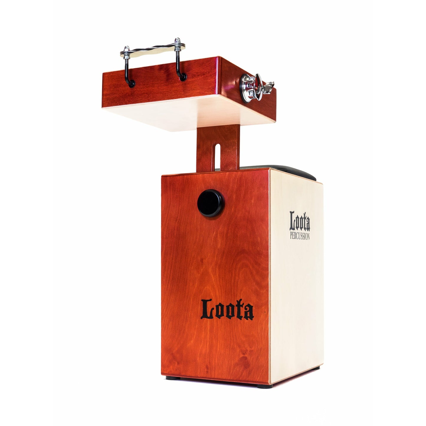 Loota Performer drum set + pedal (Wild Cherry)