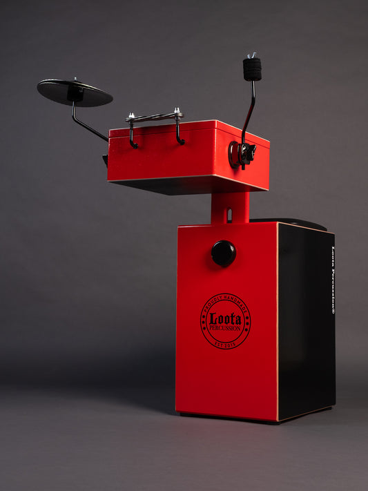 Loota 10th Anniversary edition set. (Gold Sparkle Red)